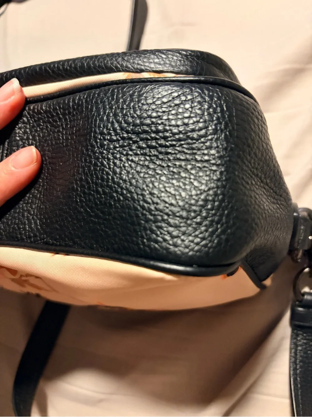 Coach Court Palm-Print Crossbody